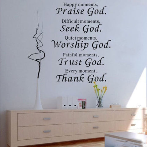 Bible Quote Removable Wall Decals